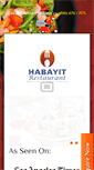 Mobile Screenshot of habayitrestaurant.com